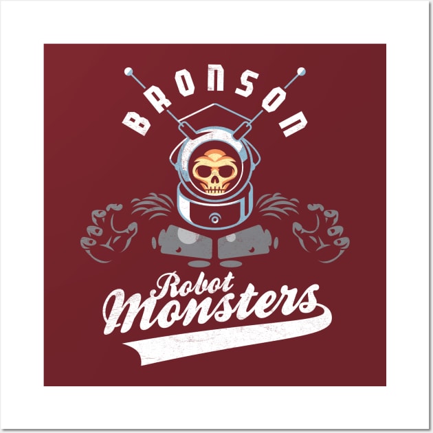 Robot Monster (Bronson) Wall Art by Dark Corners